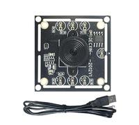 BUBEFSKD Caméra industrielle USB 100 ° sans distorsion OV9732 Puce 1280 x 720 Résolutions Focalisation fixe Avec câble Balance des blancs Auto Carte Webcam