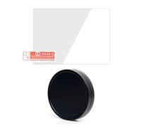 BUBEFSKD Capuchons D'objectif en Aluminium De 55 Mm avec Flocage Interne pour Caméra Evo Capuchons Film en Verre Trempé Protection Contre La Saleté Protecteur D'objectif pour Appareil Photo