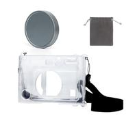 BUBEFSKD Capuchons D'objectif en Aluminium pour Caméras Evo Couvercle avec Étui De Caméra Protège l'eau La Poussière Et La Saleté Lentille en Aluminium