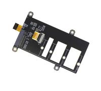 BUBEFSKD Carte adaptateur PCIe vers NVMe pour SSD 2230 2242 2280, accessoires pour unités d'extension de mémoire