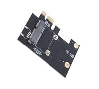 BUBEFSKD Carte De Conversion Demi-PCIE PCIExpress 1X Risers Adaptateur WiFi Demi-PCIE pour Ordinateurs Bureau Carte Conversion PCIExpress