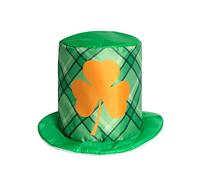 BUBEFSKD Chapeau Shamrock pour la Saint Patrick Day Vert Kobold Irish Kobold Green Top St Patrick Party Chapeaux de fête de St Patrick