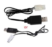 BUBEFSKD Chargeur De Batterie pour Packs NiMH NiCd 8 4 V 250 Connecteur Prise KET-2P Loisirs Cordon Intelligent Câble Cordon USB Adaptateur d'alimentation USB Universel AC