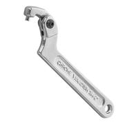 BUBEFSKD Clé à crochet réglable C en acier inoxydable pour accessoires de noix cylindriques Entretien machine Tendeur