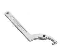 BUBEFSKD Clé à crochet réglable C en acier inoxydable pour accessoires de noix cylindriques Entretien machine Tendeur