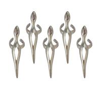 BUBEFSKD Confortable Usure Gothique Anneaux Punk Bagues Sombres Esthétiques Bout Des Doigts Accessoires Pour Les Amateurs De Sous-Culture Et Les Créateurs De Tendance Déclaration Unique, comme décrit