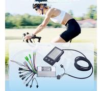 BUBEFSKD Contrôleur De Compteur De Vitesse Universel avec Écran LCD Affichage Résistant À l'eau pour Scooters Installation Facile Installation Facile du Vélo