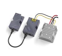 BUBEFSKD Convertisseur RJ45 3 en 1 Amplificateur de tension d'alimentation pour une connexion réseau stable et une amélioration des performances Internet Compatible POE avec plusieurs appareils