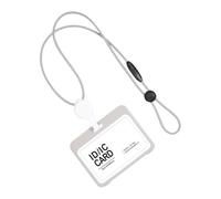 BUBEFSKD Cordon rétractable avec porte-badge vertical/horizontal, porte-badge avec cordons rétractables, étui à cartes, collier enrouleur horizontal rétractable