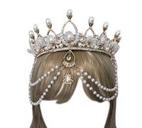 BUBEFSKD Cosplay Angel Aureole Forme Hair Hoop Femmes Maquillage Bandeau pour Festival Fête Enfants Performances Accessoires Cheveux Base Avec Trois Histoires Dorées Argent Pour Artisanat