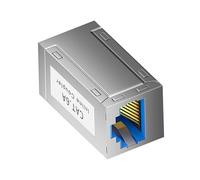 BUBEFSKD Coupleur Ethernet RJ45 Blindé Cat6A Cat7 Connecteurs De Câble Réseau À Vitesse Rapide 10Gbps Compatibles avec Protections FTP STP Coupleur Ethernet en Métal