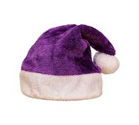 BUBEFSKD Courage de Noël coloré Femmes Hiver Doux Bâtonné Chaud Noël Noël Multi Couleur Velours Pour Adultes et Enfants Chapeaux Doux Femmes Vintage Coupe-vent Hiver