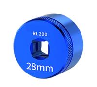 BUBEFSKD Couronnes De Fourche Vélo Usinées avec Précision Adaptateur Course Revêtement Résistant Intempéries en Aluminium Léger Installations Faciles Couronnes Fourche Vélo Étanches Capuchon