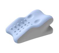BUBEFSKD Coussin cale de lit pour position abdominale avec design incliné pour l'alignement du cou, soutien des jambes et contrôle des ronflements Coussin de soutien dorsal Coussin de soutien de