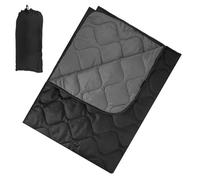 BUBEFSKD Couverture d'extérieur multi-usage Poncho imperméable pour extérieur Camping Quilt Cape portable Tapis de pique-nique léger avec sac de transport Couverture d'urgence