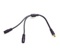 BUBEFSKD DC7909 Butée solaire 1 mâle 2 femelles Y adaptateur câble répartiteur câble pour appareils sub 36 V câble de charge double femalt