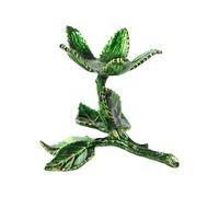 BUBEFSKD De Globes Cristaux Fleurs Roses Sphère Ornements Décoratifs pour La Maison Ou Le Bureau Base Boules Cristaux