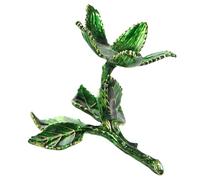 BUBEFSKD De Globes Cristaux Fleurs Roses Sphère Ornements Décoratifs pour La Maison Ou Le Bureau Base Boules Cristaux