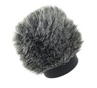 BUBEFSKD Deadcat Housse de protection en fourrure pour microphone de pare-brise Rode Go II en plein air Shootings