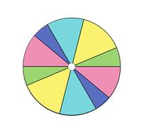 BUBEFSKD Dessine Roulette Roue Effaçable Réutilisable Fortunes Table Prix Plateau Tournant Facile Assemblage Roulette Fête