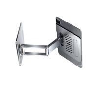 BUBEFSKD D'ordinateur Portable Ergonomique Pliable Réglable pour Le Travail Collaboratif Rangement Facile Ergonomique Et Réglable pour Ordinateur Portable