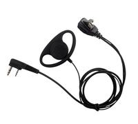 BUBEFSKD Écouteurs de communication prudents avec accessoire flexible pour oreille gauche ou droite Casque radio de sécurité confortable au quotidien avec clip de chemise