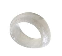 BUBEFSKD Élégant en Résine De Café Ombres avec des Flux Couleurs sans Couture Accessoire Bijoux Robuste pour Les Tenues Élégantes Tous Les Jours