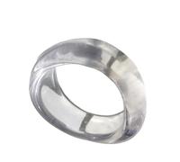 BUBEFSKD Élégant en Résine De Café Ombres avec des Flux Couleurs sans Couture Accessoire Bijoux Robuste pour Les Tenues Élégantes Tous Les Jours