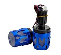 BUBEFSKD Embout de guidon lumineux multicolore pour scooters et motos - Embout en aluminium résistant aux intempéries et à la corrosion