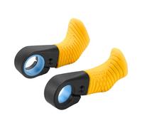 BUBEFSKD Embouts De Guidon Vélo avec Marqueurs Gauche Droite Guidon Montagne Nylons Poignée Intérieure Poignées Tige Absorbant Les Chocs Extrémité Poignée