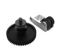 BUBEFSKD Engrenage d'extrudeuse pour Bambu X1/P1P/P1S Moule de revêtement Acier Extrusion Head Kit Accessoires d'imprimante Extrudeuse Gear Mise à niveau