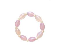 BUBEFSKD Ensemble De Bijoux Fantaisie Princesse Coquillages Roses Collier Boucles D'oreilles Bracelets Pour Fille Enfant Coquillages Drôles Costume Cosplay Bracelets Ensemble De Boucles D'oreilles