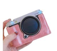 BUBEFSKD Étui de protection en cuir synthétique pour appareil photo XM5 avec montage pratique sur trépied - Coque de base en cuir synthétique résistant aux rayures