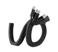 BUBEFSKD Fil permanent pour animaux immunitaire - Blanc - 19 mm de diamètre - Multifilament - Pour câbles non mortels - Gaine de sécurité