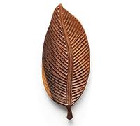 BUBEFSKD Forme de feuille en bois Bol rafraîchissant Fruits Dessert Plateau à goûter Plateau à pain japonais Vaisselle décorative