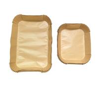 BUBEFSKD Friteuse À Air Papier Spécial Absorbant l'huile Friteuse Air Papiers Tampons Rectangulaire Cuisson Ménage Cuisine Résistant l'huile Accessoires De Cuisson