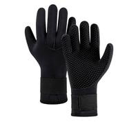 BUBEFSKD Gants d'eau 5 mm en néoprène à cinq doigts Combinaison chaude en néoprène d'hiver avec ceinture réglable pour la plongée sous-marine Gants de combinaison en néoprène