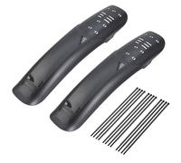 BUBEFSKD Garde-boue de vélo Mountain Road Mutguard avant et arrière Protection contre la boue Coque rigide pour route de montagne avant et arrière Protection universelle contre la boue Coques rigides