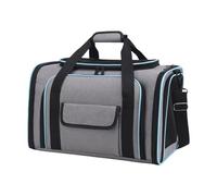 BUBEFSKD Grand De Transport pour Animaux Compagnie avec Valises Voyage Respirantes Latérales Extensibles À Bandoulière Réglable pour Chiens Grands Transporteurs Chiens