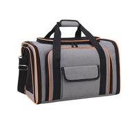 BUBEFSKD Grand De Transport pour Animaux Compagnie avec Valises Voyage Respirantes Latérales Extensibles À Bandoulière Réglable pour Chiens Grands Transporteurs Chiens