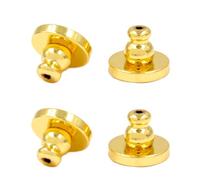 BUBEFSKD Grands Releveurs De Boucles d'oreilles Bouchons Polyvalents Supports Percés Clous 'Oreille De Sécurité Hypoallergéniques Écrous 'Oreille Portables 4 Pièces