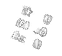 BUBEFSKD Grillz creux pratique, capuchons de dents en cuivre, décoration pour les dents, texture cuivre, convient pour les festivals, le cosplay, les grillz à dents uniques, B, comme décrit, Comme
