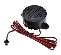 BUBEFSKD Haut-parleurs de voiture étanches 12 W 4Ω pour intercom radios bidirectionnelles avec support adhésif et intercom de boîtier en aluminium