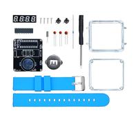 BUBEFSKD Horloges d'apprentissage électroniques STEM avec composants de circuit en céramique. Créez une horloge LED sans assemblage d'outils. Kit d'activité STEM d'apprentissage