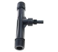 BUBEFSKD Injecteurs d'engrais noirs - Tubes d'injecteurs sensibles - Pour engrais de jardin agricole - Système d'irrigation - Installation facile