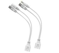 BUBEFSKD Injecteurs Et Répartiteur Entièrement Passifs pour Périphériques Ethernet Séparateur De Dispositifs Réseau Réduction des Interférences Kit De Répartiteur D'injecteur PoE