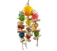 BUBEFSKD Jouet pour perroquet en maïs naturel Bloque les molaires d'oiseaux