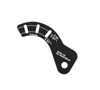 BUBEFSKD La plaque de dérailleur réglable Precisions pour vélo de route pour entraînement électronique à 12 vitesses assure un changement de vitesse en douceur et une longue durée de vie