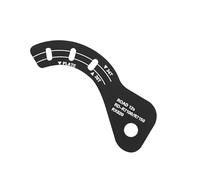 BUBEFSKD La plaque de dérailleur réglable Precisions pour vélo de route pour entraînement électronique à 12 vitesses assure un changement de vitesse en douceur et une longue durée de vie