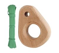 BUBEFSKD La Touche D en Bois Accroche Planche Touche De Roche pour Porte Extérieure Intérieure Installation Facile Équipement De Renforcement des Mains Facile À Installer Planche Suspendue